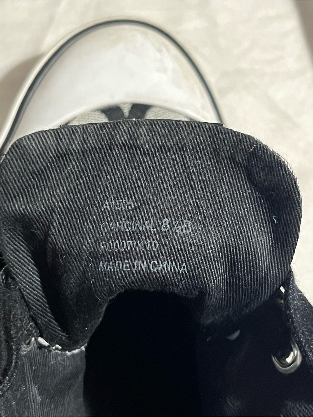 Coach Black Signature Logo High-Top Sneakers Womens Size 8.5 - Picture 7 of 7